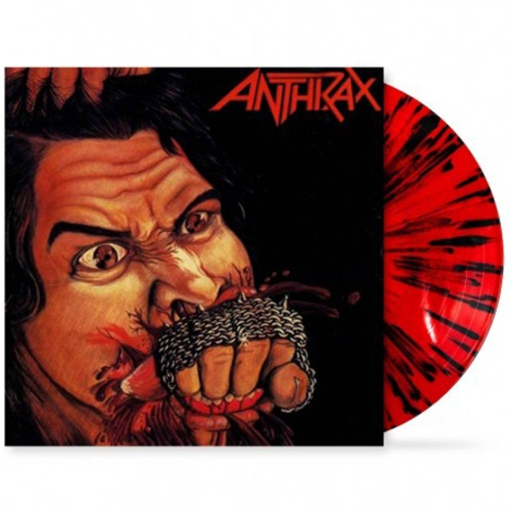 Vinyl Anthrax - Fistful of Metal, Megaforce, 2021, Farebný červený vinyl