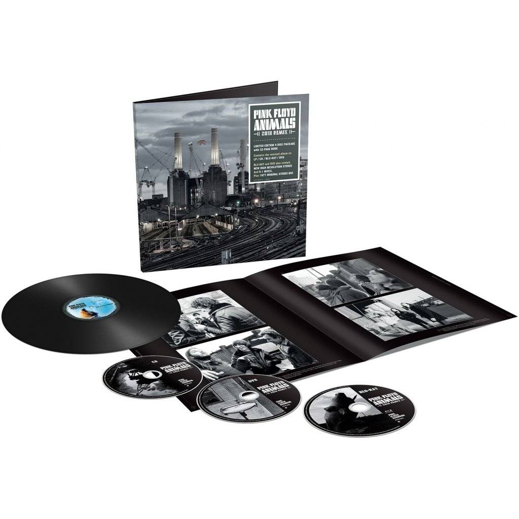 Vinyl/CD/DVD/BD Pink Floyd - Animals (2018 Remix), PLG UK Classics, 2022, 1LP + 1CD + 1DVD + 1BD, Deluxe edícia