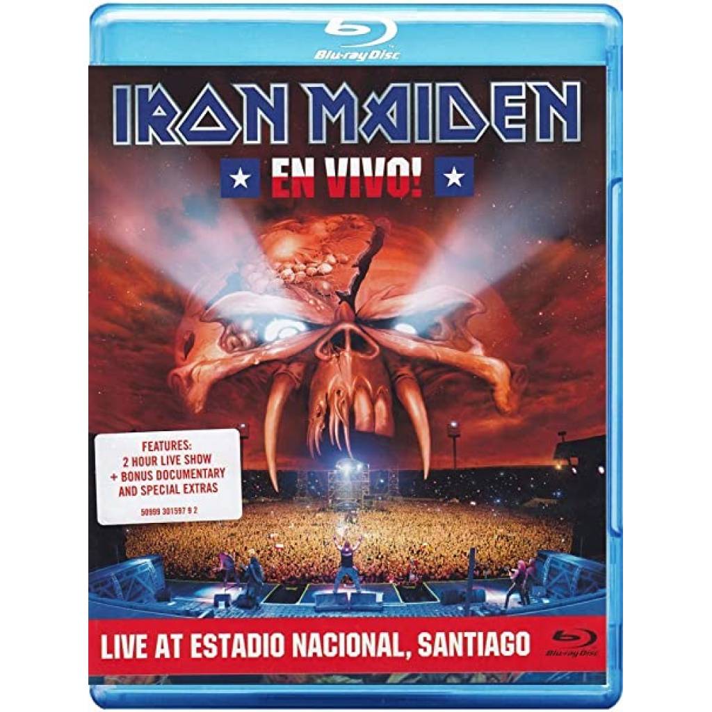 Blu-ray Iron Maiden - En Vivo! Live in Santiago 10.4.2011, EMI, 2012