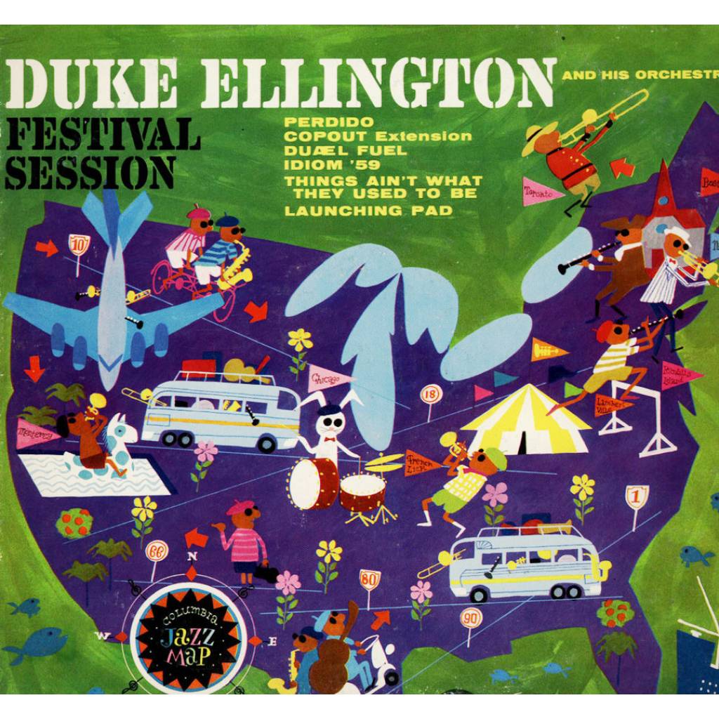 Vinyl Duke Ellington – Festival Session, Spiral, 2017, 180g, Bonusové skladby 6 a 12, Limitovaná edícia
