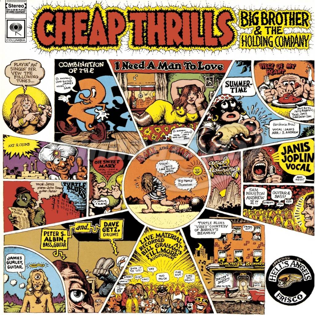Vinyl Janis Joplin - Cheap Thrills, Music on Vinyl, 2012, 180g, HQ