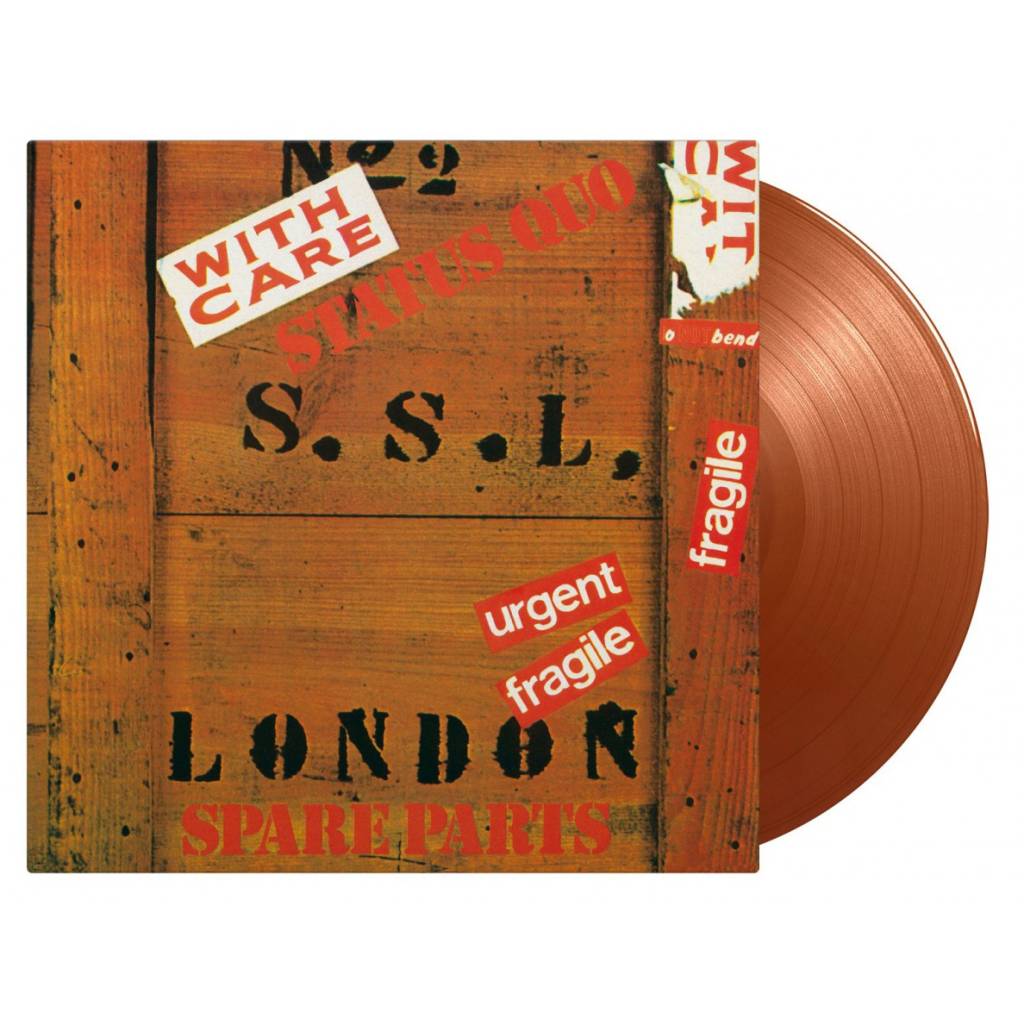 Vinyl Status Quo - Spare Parts, Music on Vinyl, 2020, 2LP, 180g, Limitovaná edícia, Farebná zlato-oranžová platňa
