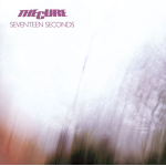 Album cover: The Cure's 'Seventeen Seconds' with purple logo on pale background