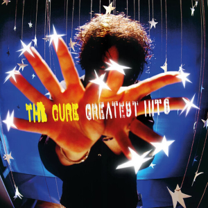 Person reaches toward the camera with star confetti and hanging stars against a blue background; yellow text overlay begins with 'THE GIRL' (poster style).