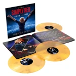 Simply Red 40 years box set with gold vinyl records and a photo book (Live in Santiago).